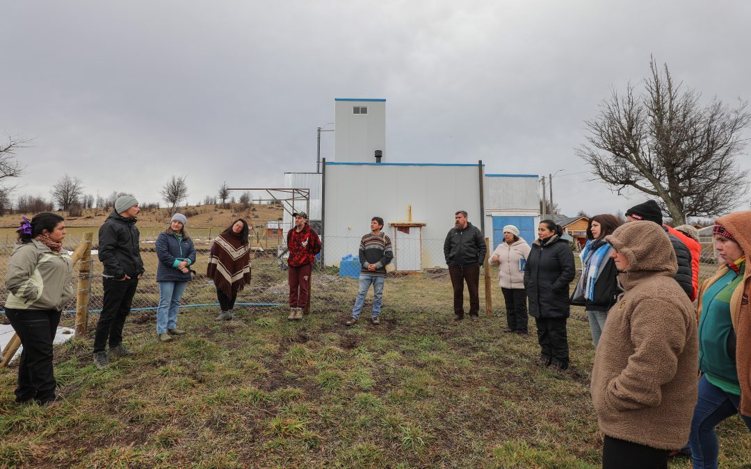 Mesa de Jóvenes Rurales de Aysén visita el Sector Hortícola de INIA Tamel Aike