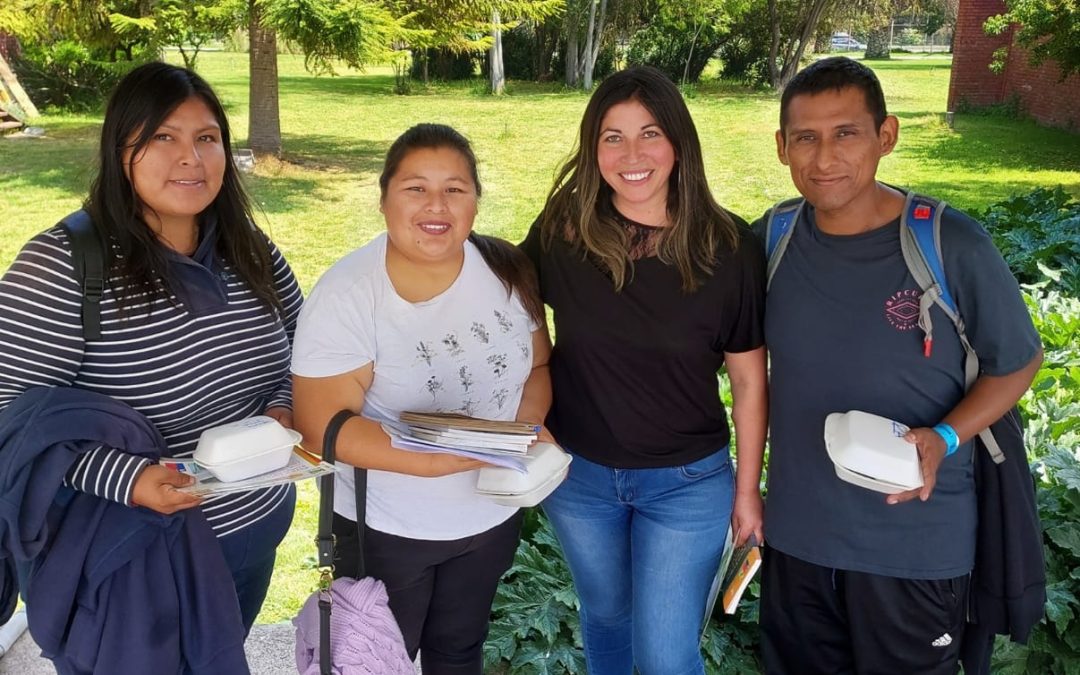 Mesa de Jóvenes Rurales de Arica y Parinacota  visitaron INIA La Platina