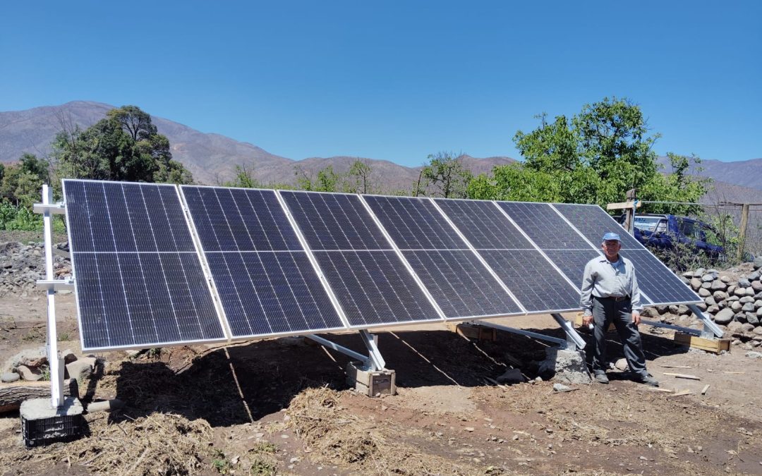 Energía fotovoltaica reduce costos y transforma el riego en Petorca y Cabildo